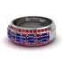 Baguette Sapphire Eternity Wedding Band - Billy No. 60 image 2