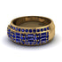 Baguette Sapphire Eternity Wedding Band - Billy No. 73