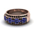 Baguette Sapphire Eternity Wedding Band - Billy No. 44 image 2