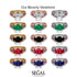 Modern Geometric Diamond Gold Engagement Ring - Beverly No. 2 image 12