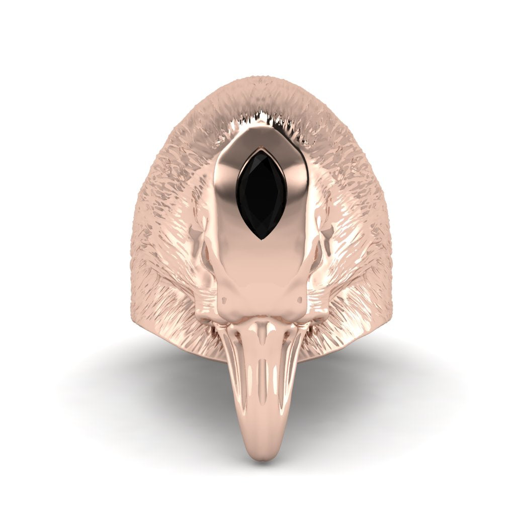 Black Diamond Raven Men's Fashion Ring - Maverick No. 8