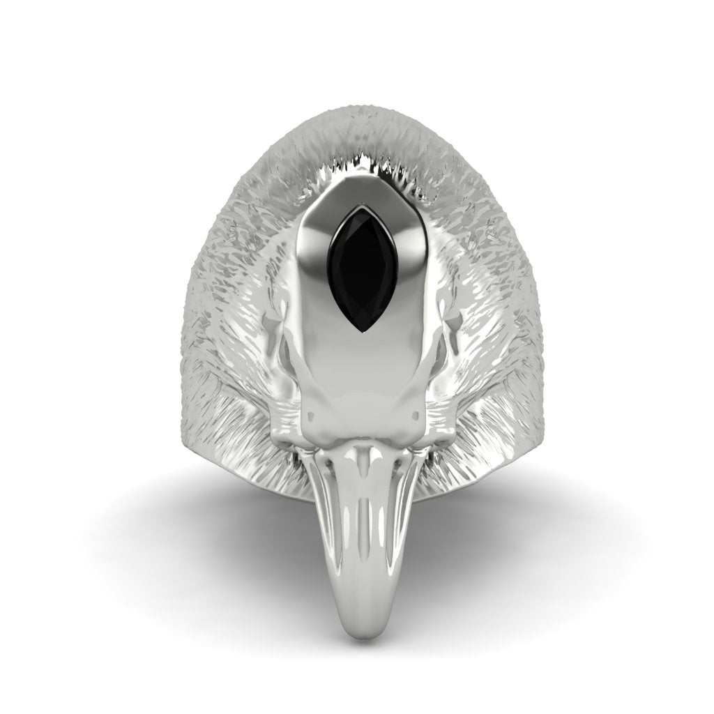 Black Diamond Raven Men's Fashion Ring - Maverick No. 9