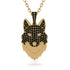 Black Diamond Wolf Spirit Pendant - Gabriel No. 31 image 1