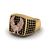 Black Diamonds Luxury Gold Eagle Ring - Sutton No. 22
