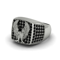 Black Diamonds Luxury Gold Eagle Ring - Sutton No. 9 image 1