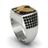 Black Diamonds Luxury Gold Eagle Ring - Sutton No. 24 image 3