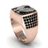 Black Diamonds Luxury Gold Eagle Ring - Sutton No. 38 image 3