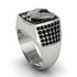 Black Diamonds Luxury Gold Eagle Ring - Sutton No. 9