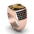 Black Diamonds Luxury Gold Eagle Ring - Sutton No. 23 image 3