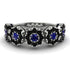Sapphire Blossom Of Eternity Wedding Ring - Yaretzi No. 45 image 1