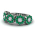 Diamond Blossom Of Eternity Wedding Ring - Yaretzi No. 18 image 2
