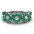Diamond Blossom Of Eternity Wedding Ring - Yaretzi No. 18 image 1