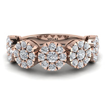Diamond Blossom Of Eternity Wedding Ring - Yaretzi No. 2 image 1