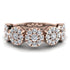 Diamond Blossom Of Eternity Wedding Ring - Yaretzi No. 2 image 1