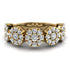 Diamond Blossom Of Eternity Wedding Ring - Yaretzi No. 1 image 1