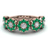 Diamond Blossom Of Eternity Wedding Ring - Yaretzi No. 17