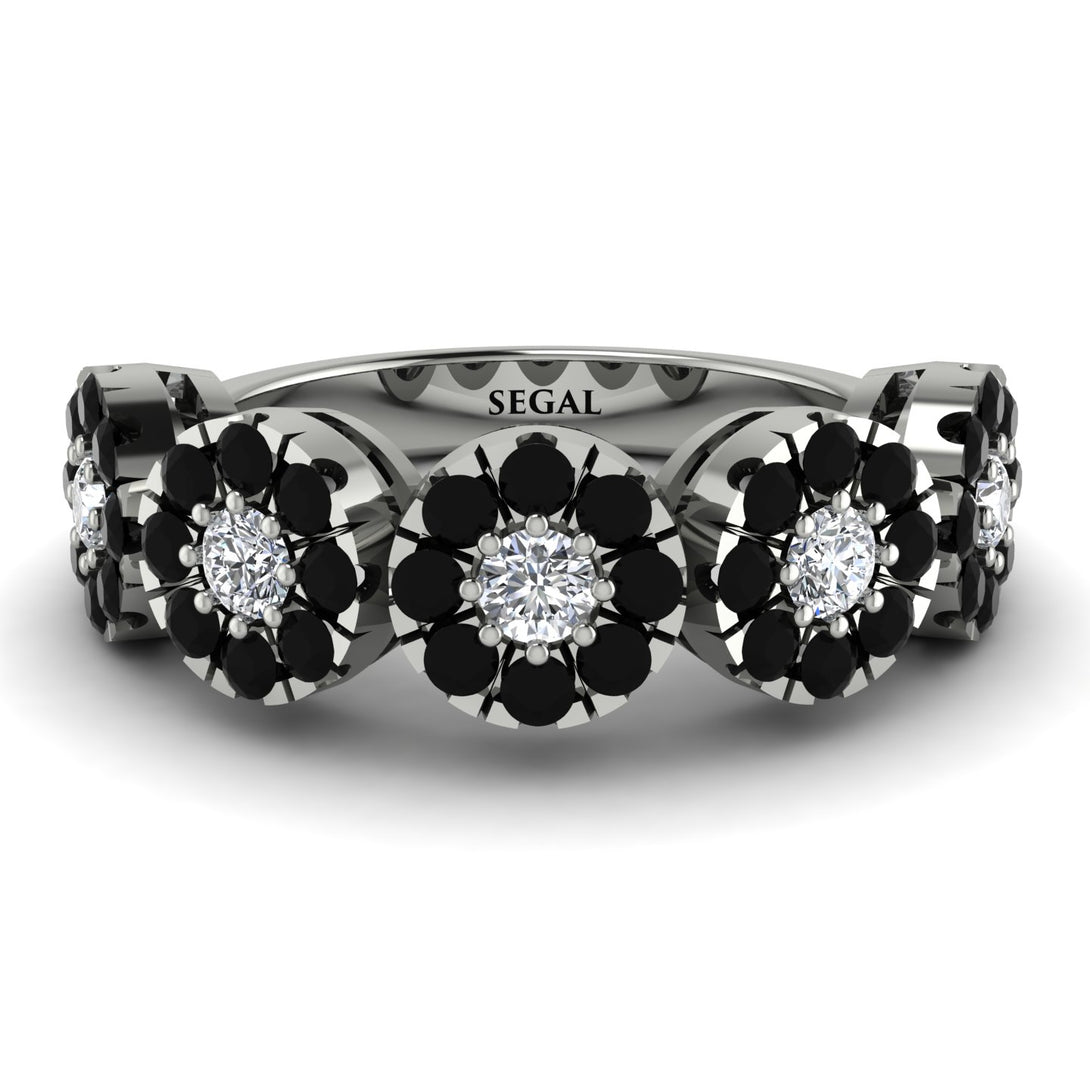Diamond Blossom Of Eternity Wedding Ring - Yaretzi No. 33