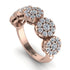 Diamond Blossom Of Eternity Wedding Ring - Yaretzi No. 2