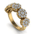 Diamond Blossom Of Eternity Wedding Ring - Yaretzi No. 1 image 3