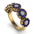 Diamond Blossom Of Eternity Wedding Ring - Yaretzi No. 61 image 3