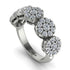Diamond Blossom Of Eternity Wedding Ring - Yaretzi No. 3 image 3