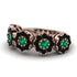 Emerald Blossom Of Eternity Wedding Ring - Yaretzi No. 35
