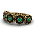 Emerald Blossom Of Eternity Wedding Ring - Yaretzi No. 34 image 2