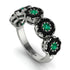 Emerald Blossom Of Eternity Wedding Ring - Yaretzi No. 36 image 3