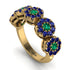 Emerald Blossom Of Eternity Wedding Ring - Yaretzi No. 64 image 2