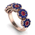 Ruby Blossom Of Eternity Wedding Ring - Yaretzi No. 71 image 2