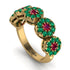Ruby Blossom Of Eternity Wedding Ring - Yaretzi No. 25 image 2