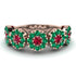 Ruby Blossom Of Eternity Wedding Ring - Yaretzi No. 26 image 1