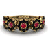 Ruby Blossom Of Eternity Wedding Ring - Yaretzi No. 40 image 1