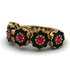 Ruby Blossom Of Eternity Wedding Ring - Yaretzi No. 40 image 3