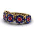 Ruby Blossom Of Eternity Wedding Ring - Yaretzi No. 70