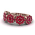 Ruby Blossom Of Eternity Wedding Ring - Yaretzi No. 56 image 3
