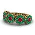 Ruby Blossom Of Eternity Wedding Ring - Yaretzi No. 25