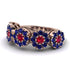 Ruby Blossom Of Eternity Wedding Ring - Yaretzi No. 71