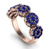 Sapphire Blossom Of Eternity Wedding Ring - Yaretzi No. 74