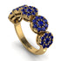 Sapphire Blossom Of Eternity Wedding Ring - Yaretzi No. 73 image 3