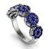 Sapphire Blossom Of Eternity Wedding Ring - Yaretzi No. 75 image 3