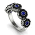 Sapphire Blossom Of Eternity Wedding Ring - Yaretzi No. 45