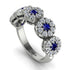Sapphire Blossom Of Eternity Wedding Ring - Yaretzi No. 15 image 2