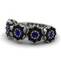 Sapphire Blossom Of Eternity Wedding Ring - Yaretzi No. 45 image 3