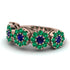 Sapphire Blossom Of Eternity Wedding Ring - Yaretzi No. 29