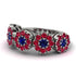 Sapphire Blossom Of Eternity Wedding Ring - Yaretzi No. 60 image 2