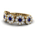 Sapphire Blossom Of Eternity Wedding Ring - Yaretzi No. 13 image 3