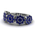Sapphire Blossom Of Eternity Wedding Ring - Yaretzi No. 75 image 2