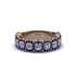 Diamond Blossoming Love Halo Wedding Band - Annalise No. 62 image 2