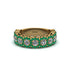 Diamond Blossoming Love Halo Wedding Band - Annalise No. 16 image 2